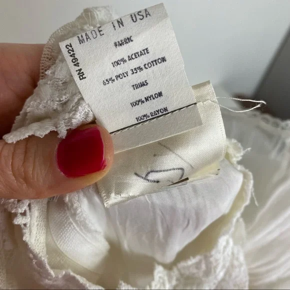 Gunne Sax Vintage 70s Dress Size Small Cottagecore Lace Ruffle Wedding Dress EUC - Picture 5 of 16